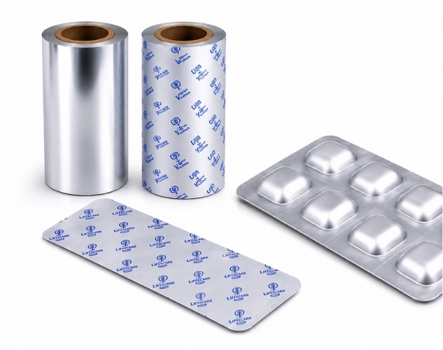 Finished Alu Alu Foil Printed &amp; Unprinted – Life Maker Pharma Packaging UAE